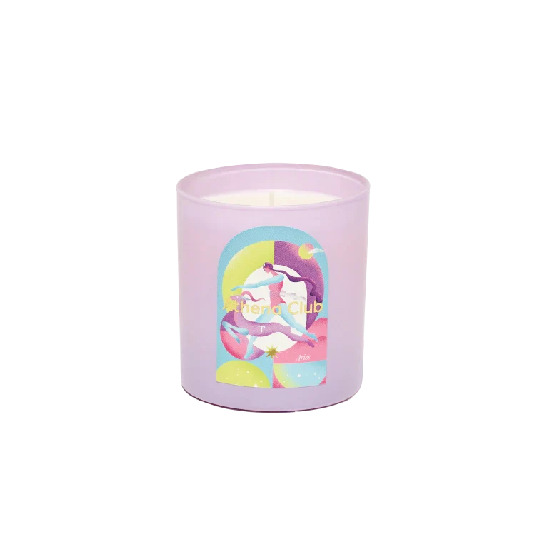 Cosmic Light Candle - Fresh Notes Aries