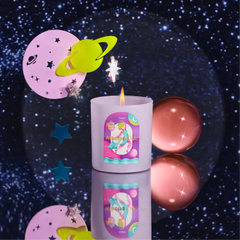 Cosmic Light Candle - Fresh Notes