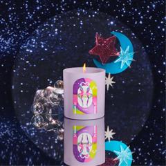 Cosmic Light Candle - Fresh Notes