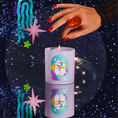 Cosmic Light Candle - Fresh Notes